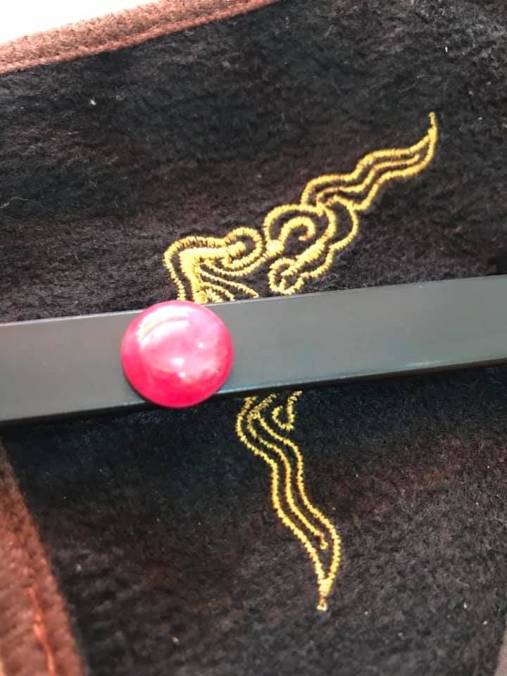 MẶT NHẪN ĐÁ RUBBY HỒNG VIÊN TRÒN TO ĐẸP LÀM NHẪN HAY MẶT DÂY CHUYỀN Size ĐK 13MM X DẦY 5MM MÀU HỒNG VIÊN ĐÁ TRÒN MẠNG HỎA THỔ Ạ