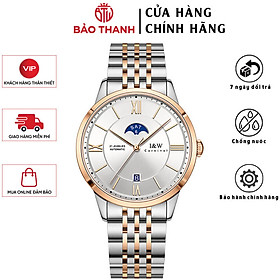 Đồng Hồ Nam I&W Carnival 528G7 Chính Hãng Full Box Chống Nước Kính Chống Xước Dây Thép Cao Cấp BH24T (Máy Cơ Tự Động)