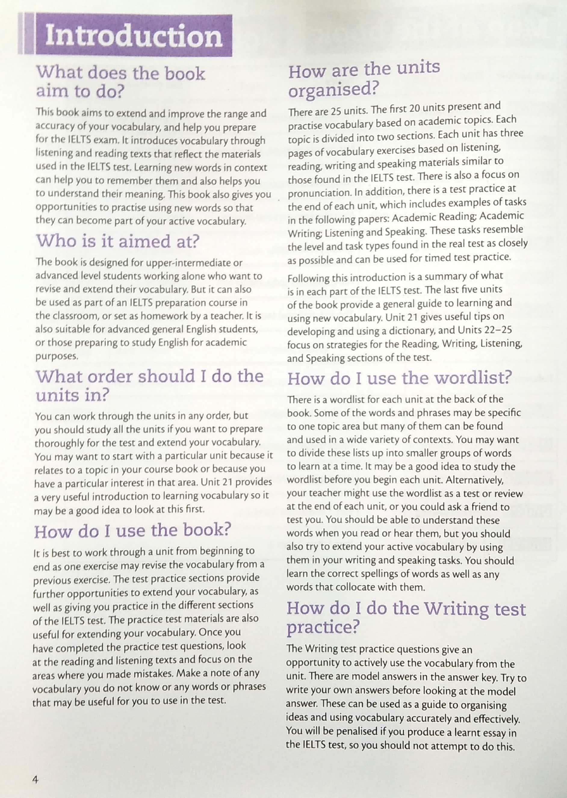 IELTS Vocabulary For Bands 6.5 And Above With Answers And Downloadable Audio