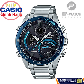 Đồng Hồ Nam Dây Thép Casio Edifice ECB-900DB-1BDR Chính Hãng - Bluetooth - Năng Lượng Mặt Trời - ECB-900DB-1B