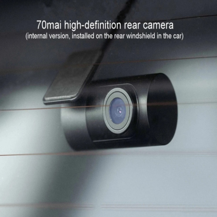 Camera hành trình ô tô Xiaomi 70mai cao cấp A800S chất lượng hình ảnh 4K, tích hợp Wifi (Bộ tích hợp Camera trước + Sau) - Bản Quốc Tế - Hàng Nhập Khẩu