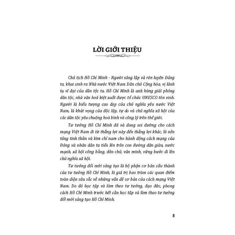 Sách - Chủ Tịch Hồ Chí Minh Với Cuộc Hành Trình Của Thời Đại - Hành Trình Đổi Mới Và Sáng Tạo - VIETNAMBOOK