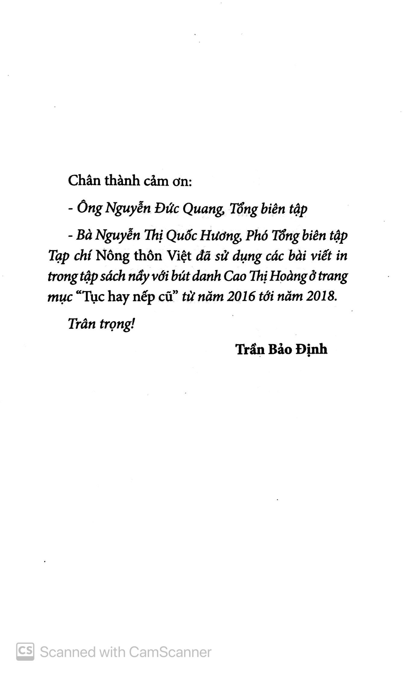Bóng Chiều Quê - Nam Bộ Tục Hay Nếp Cũ