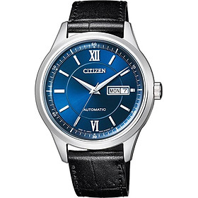 Đồng Hồ Nam Citizen Dây Da NY4050-03L - Mặt Xanh (Sapphire)