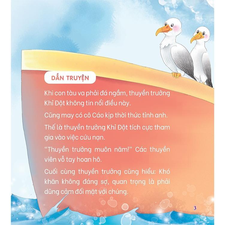 Sách - Bồi Dưỡng Tính Cách Cho Bé EQ IQ 2-8 Tuổi - Dạy Trẻ Lòng Dũng Cảm - Song Ngữ Anh Việt - Minh Thắng
