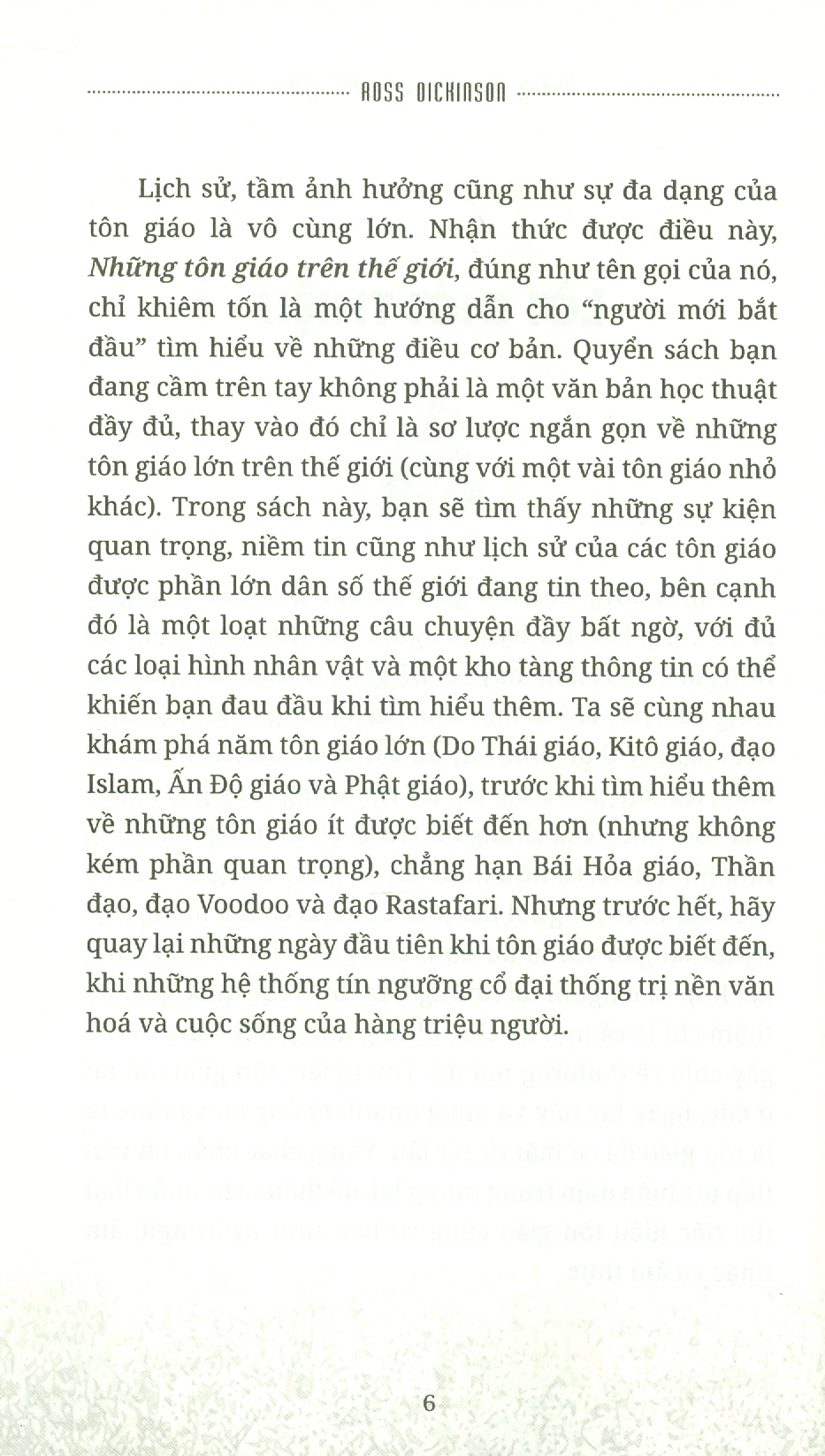 Những Tôn Giáo Trên Thế Giới (Bật mí những bí mật tín ngưỡng và tôn giáo) - Ross Dickinson; Ngô Phan Minh Vũ dịch