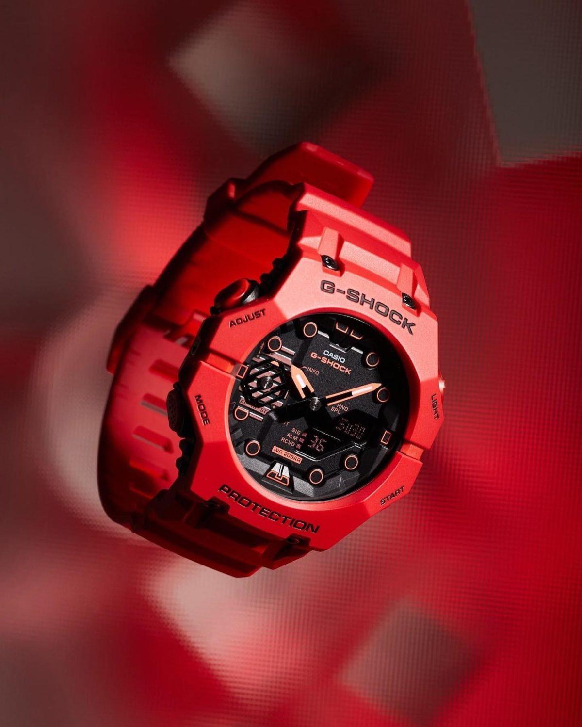 Đồng Hồ Nam Casio G-Shock GA-B001-4A Bluetooth Chính Hãng - Lõi Carbon - GA-B001-4ADR