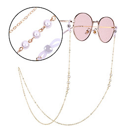 Chuỗi dây kính mắt dây đeo gọng kính mix hạt châu độc đáo ấn tượng đa phong cách trend giới trẻ