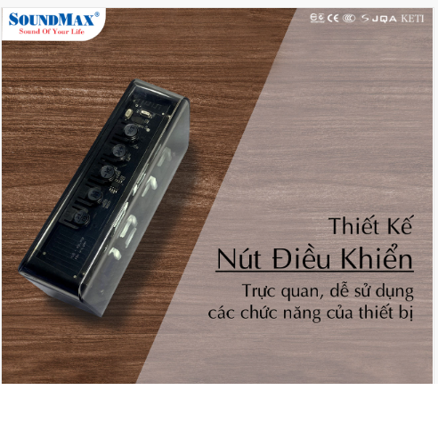 Loa Bluetooth SoundMax AT-100 - Hàng chính hãng
