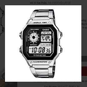 Đồng Hồ Nam Casio AE-1200WHD-1AVDF