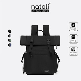 Balo Thời trang Thương Hiệu NATOLI BST FOLD BACKPACK B10 chất vải canvas kháng nước cao cấp