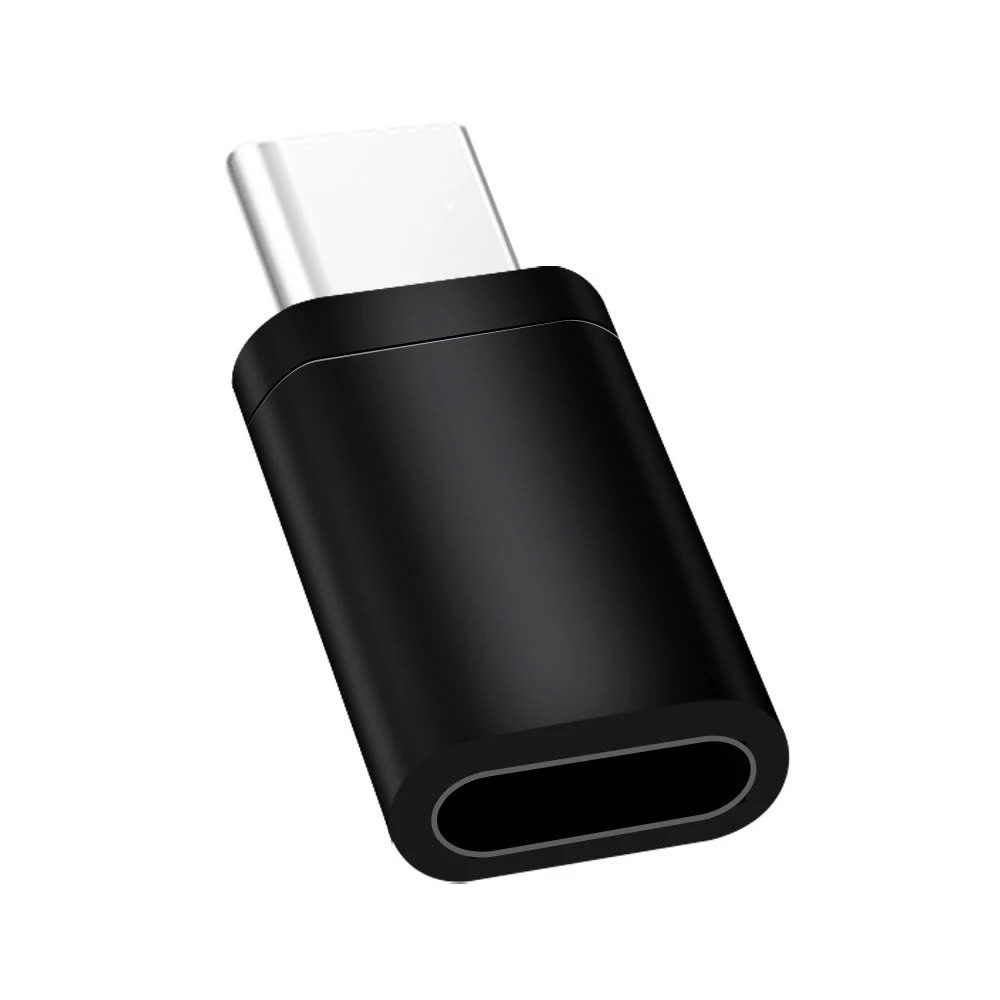 Đầu chuyển đổi Cho Micro Thu Âm Không Dây từ Lightningg (i.phone) sang Type C Từ ios Sang Type c - Giao Màu Ngẫu Nhiên - Hàng Nhập Khẩu
