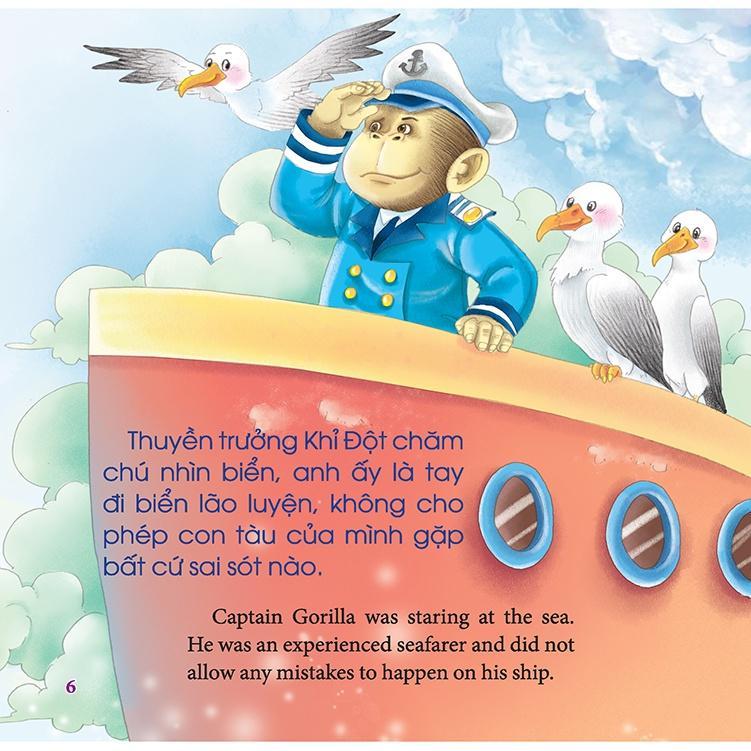 Sách - Bồi Dưỡng Tính Cách Cho Bé EQ IQ 2-8 Tuổi - Dạy Trẻ Lòng Dũng Cảm - Song Ngữ Anh Việt - Minh Thắng