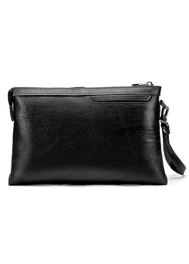 Clutch da thật - Ví cầm tay nam da bò BHM8697