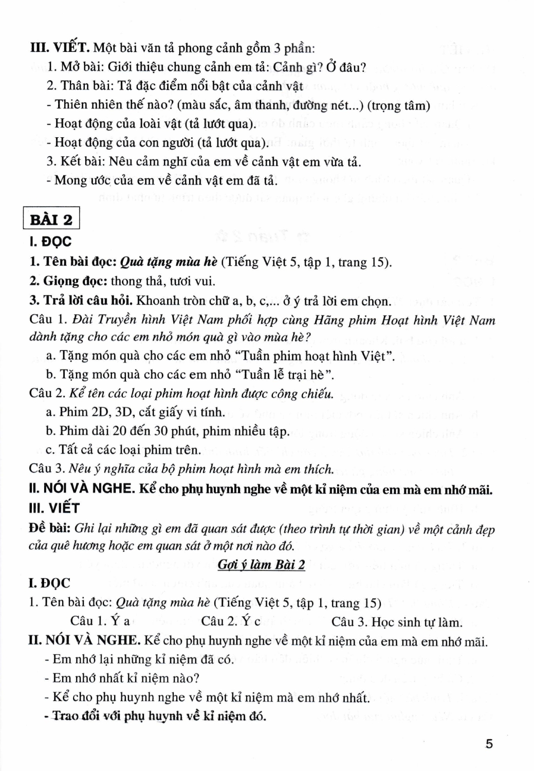 Bồi Dưỡng Tiếng Việt Lớp 5 (Dùng Cho Bộ Sách Chân Trời Sáng Tạo) - HA