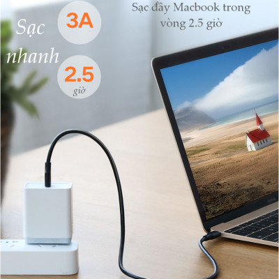 Dây sạc nhanh 2 cổng USB Type C, dài 0.5-2m hãng UGREEN US286- Hàng chính hãng