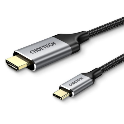 Cáp Choetech CH0021 Chuyển Type C Sang HDMI 4K dài 1.8M  (Hàng chính hãng)