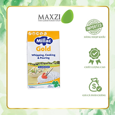 [Chỉ giao HCM] Kem Sữa Tươi Millac Gold 1L