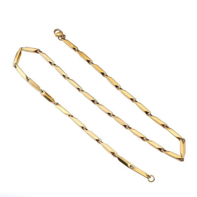 Dây chuyền nam titan cao cấp sang trọng inox thép không gỉ hỏa tiển trangsucpt kích cỡ 3mm PTDCNA31