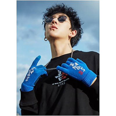 Găng tay len cảm ứng điện thoại - GT009