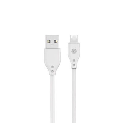 Cáp sạc Wiwu Pioneer Wi-C001  cho điện thoại thông minh USB to Ip hỗ trợ sạc nhanh, bảo vệ an toàn sạc - Hàng chính hãng