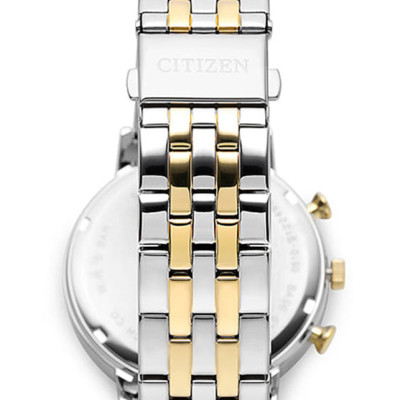 Đồng Hồ Nam Citizen Dây Thép Không Gỉ AN3616-75L - Mặt Xanh