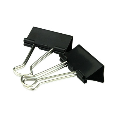 Hộp 12 Kẹp Bướm 41mm - Hồng Hà 6636