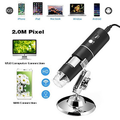 Kính hiển vi kỹ thuật số không dây Terino WF1000X (Phóng đại 50x-1000x)- Hàng chính hãng