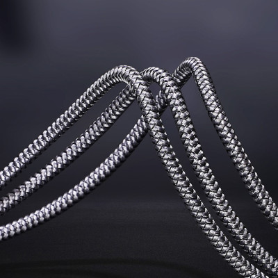 Cáp sạc nhanh siêu bền Dux Ducis PD 65W Cổng Type C to Type C dây dù_ Hàng chính hãng