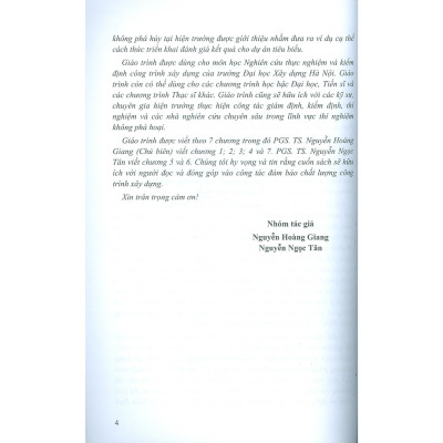 Sách - Giáo Trình  Nghiên Cứu Thực Nghiệm Và Kiểm Định