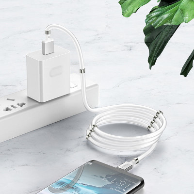 Dây cáp sạc nhanh và truyền dữ liệu, lõi đồng nguyên chất chống rối U91 typec - Hàng chính hãng 
