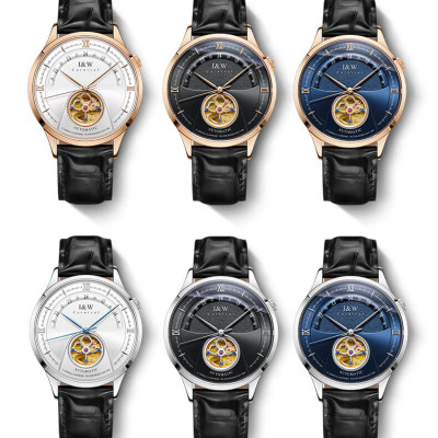 Đồng Hồ Nam I&W Carnival 525G2 Chính Hãng Full Box Chống Nước Kính Chống Xước Dây Da Cao Cấp BH 24T (Máy Cơ Tự Động)