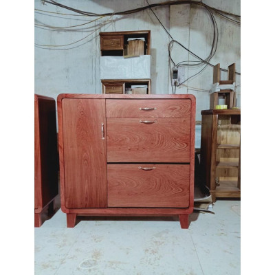 Tủ giày thông minh gỗ hương đá 100cm