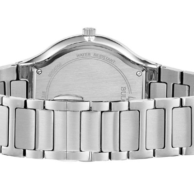 Đồng Hồ Nam Bulova Đính Kim Cương Dây Thép Không Gỉ 96E117 - Mặt Đen