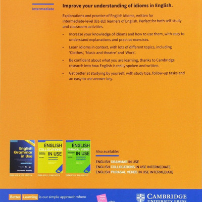 English Idioms in Use Intermediate Book With Answers (Vocabulary In Use)