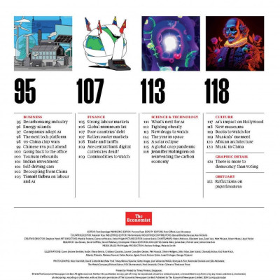 Tạp chí tiếng Anh - The World Ahead 2024 mới nhất - The Economist