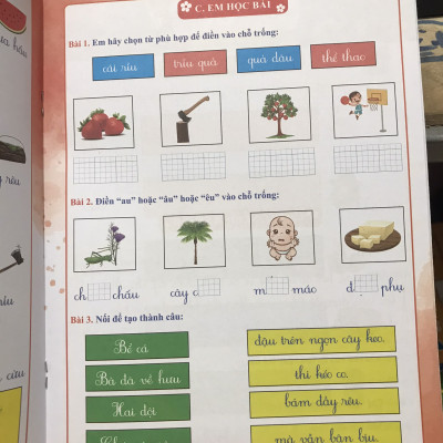 Bài tập tuần Tiếng Việt 1 tập 2 ( Kết nối tri thức với cuộc sống )