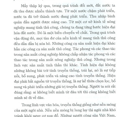 Vì Một Nền Văn Hóa Dân Tộc, Hiện Đại (Mấy Vấn Đề Cấp Thiết Trong Sự Nghiệp Xây Dựng Và Phát Triển Văn Hóa Con Người Nước Ta Hiện Nay)
