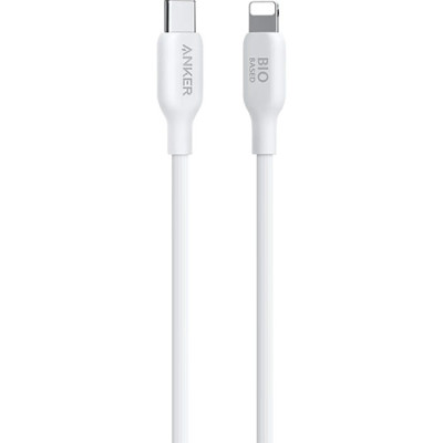 Cáp USB Type-C to iP Anker 542 MFI 1.8m TPE 30W 0.9m A80B1/ 1.8m A80B2 - Hàng chính hãng