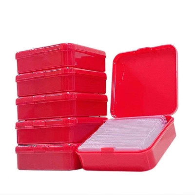 Hộp 60 Miếng Keo Dính Trong Suốt 2 Mặt Tiện Dụng, Băng Dính Trong Suốt Cố Định Đồ Vật, Có Thể Tái Sử Dụng, Tiện Ích Trong Gia Đình. TakyHome 6006