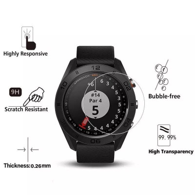 Kính cường lực 2D chống trầy xước bảo vệ màn hình cho Garmin S60