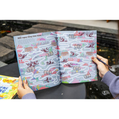 Sách - Giải mã mê cung - Phát triển IQ cho trẻ từ 6 tuổi - Combo 2 Cuốn - Đinh Tị Books