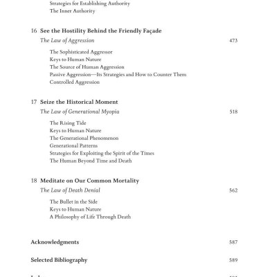 The Laws of Human Nature