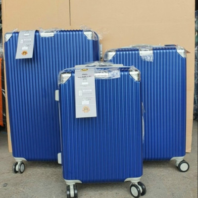 Bộ 3 cái Vali kéo du lịch gia đình Tundo nhựa ốp góc chống va đập size 20, 24 và 28 đủ màu lựa chọn