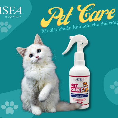 [Combo 2 Chai] Xịt Khử Mùi, Diệt Khuẩn An Toàn Cho Thú Cưng ASFA Pet Care 250ml