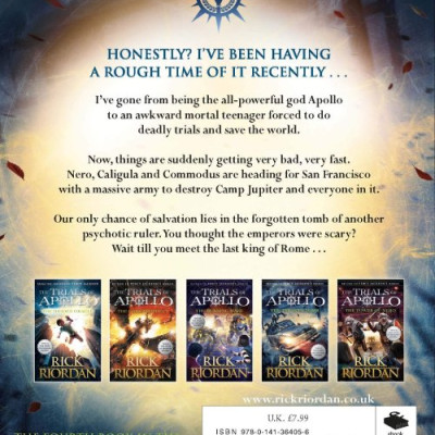 Truyện đọc thiếu niên tiếng Anh: The Trials of Apollo 4 - The Tyrant