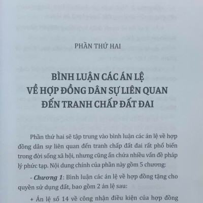 Bình luận các án lệ tranh chấp về đất đai – Góc nhìn từ thực tiễn xét xử của Thẩm phán (tập 1 và 2)
