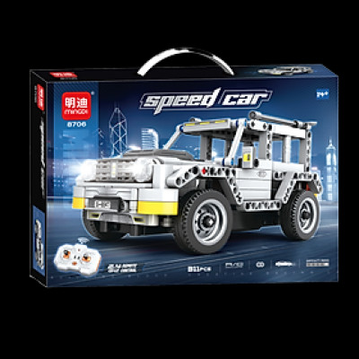 MINGDI - 8706 - Lắp Ráp Xe Địa Hình Điều Khiển Từ Xa Tỉ Lệ 1:24 (311 Chi Tiết)