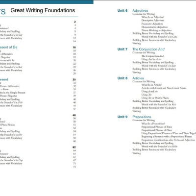 Great Writing Foundations - Student