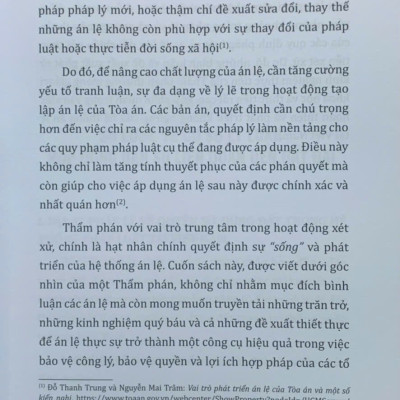 Bình luận các án lệ tranh chấp về đất đai – Góc nhìn từ thực tiễn xét xử của Thẩm phán (tập 1 và 2)